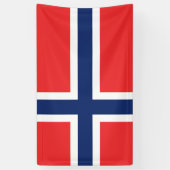 Drapeau Norvège 横断幕 (縦)