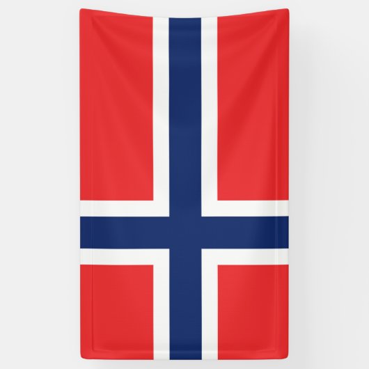 Drapeau Norvège 横断幕 (縦)