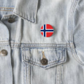 Drapeau Norvège 缶バッジ (インサイチュ)