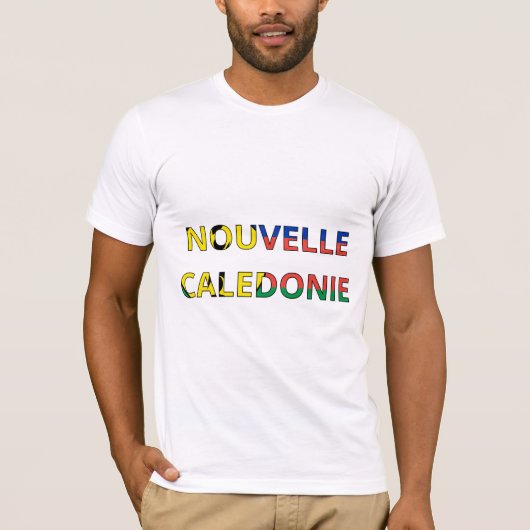 Drapeau Nouvelle-Calédonie Tシャツ (正面)