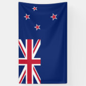 Drapeau Nouvelle-Zélande 横断幕 (縦)