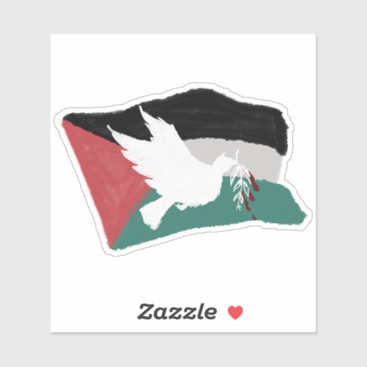 Drapeau palestinien シール (シート)