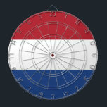 Drapeau Pays-Bas tricolore ダーツボード<br><div class="desc">Drapeau du Pays-Bas: "Je maintiendrai". 
Il est composé de trois bandes horizontales : rouge,  blanc et bleu.</div>