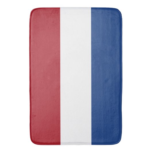 Drapeau Pays-Bas tricolore バスマット (正面縦)