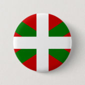 Drapeau pays Basque euskadi 缶バッジ (正面)