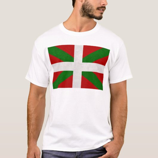 Drapeau Pays Basque Euskadi Tシャツ (正面)