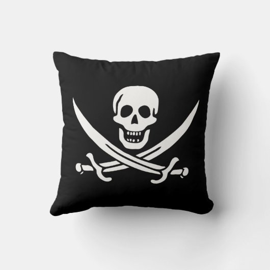 Drapeau Pirate Jolly Roger クッション (裏面)