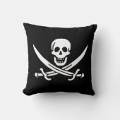 Drapeau Pirate Jolly Roger クッション (正面)