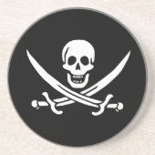 Drapeau Pirate Jolly Roger コースター (正面)