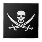 Drapeau Pirate Jolly Roger タイル (正面)