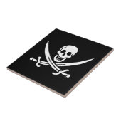 Drapeau Pirate Jolly Roger タイル (側面)