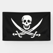 Drapeau Pirate Jolly Roger 横断幕 (横)