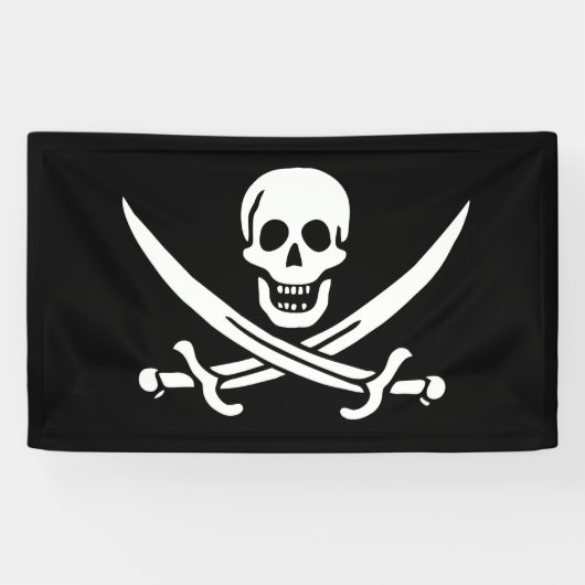 Drapeau Pirate Jolly Roger 横断幕 (横)