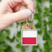 Drapeau Pologne キーホルダー (手)