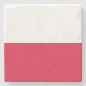 Drapeau Pologne ストーンコースター (正面)
