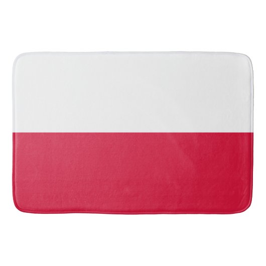 Drapeau Pologne バスマット (正面)