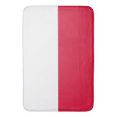 Drapeau Pologne バスマット (正面縦)