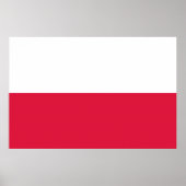 Drapeau Pologne ポスター (正面)