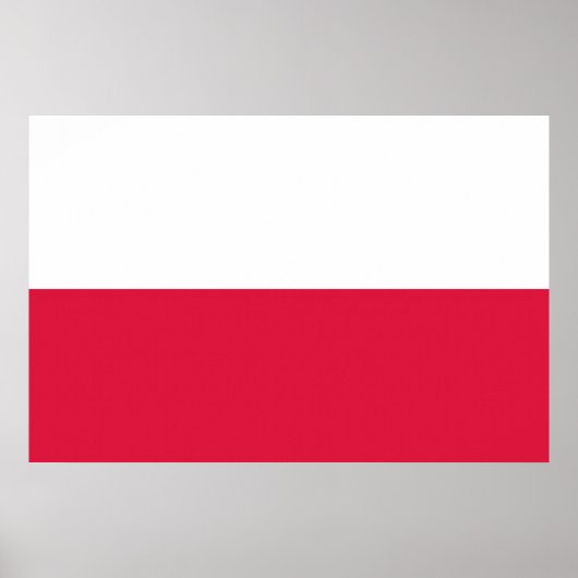 Drapeau Pologne ポスター (正面)