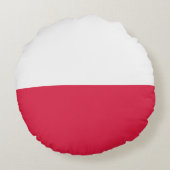 Drapeau Pologne ラウンドクッション (裏面)