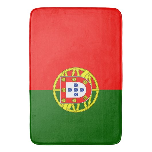 Drapeau Portugal バスマット (正面縦)