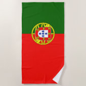 Drapeau Portugal ビーチタオル (正面)