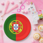 Drapeau Portugal ペーパープレート (パーティー)