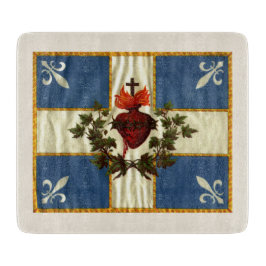 Drapeau Québec antique Carillon Sacré-Cœur カッティングボード
