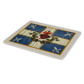 Drapeau Québec antique Carillon Sacré-Cœur カッティングボード (角)