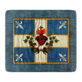 Drapeau Québec antique Carillon Sacré-Cœur カッティングボード