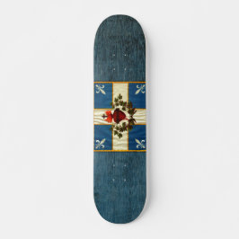 Drapeau Québec antique Carillon Sacré-Cœur スケートボード