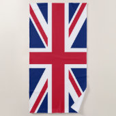 Drapeau Royaume-Uni  ビーチタオル (正面)