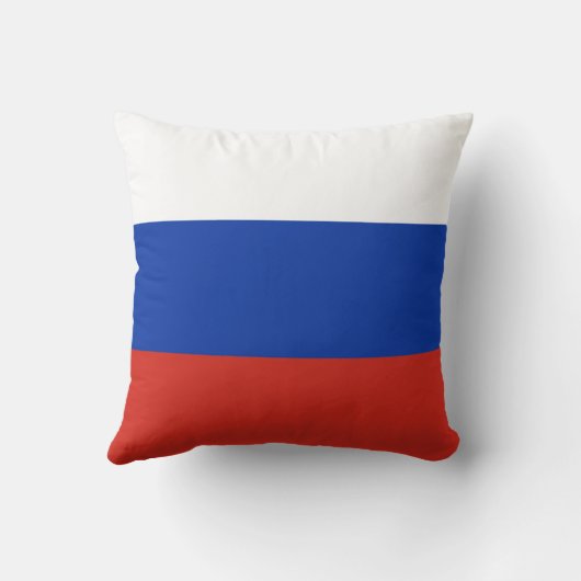 Drapeau Russie tricolore クッション (裏面)