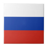 Drapeau Russie tricolore タイル (正面)
