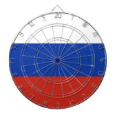 Drapeau Russie tricolore ダーツボード (正面)