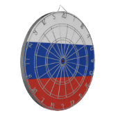 Drapeau Russie tricolore ダーツボード (正面左)