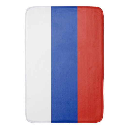 Drapeau Russie tricolore バスマット (正面縦)