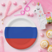 Drapeau Russie tricolore ペーパープレート (パーティー)