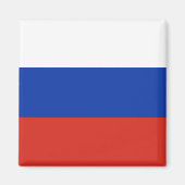 Drapeau Russie tricolore マグネット (正面)