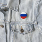 Drapeau Russie tricolore 缶バッジ (インサイチュ)