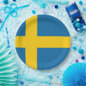 Drapeau Suède ペーパープレート (パーティー)