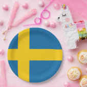 Drapeau Suède ペーパープレート (パーティー)