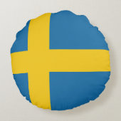 Drapeau Suède ラウンドクッション (裏面)