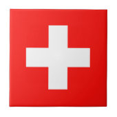 Drapeau Suisse タイル (正面)