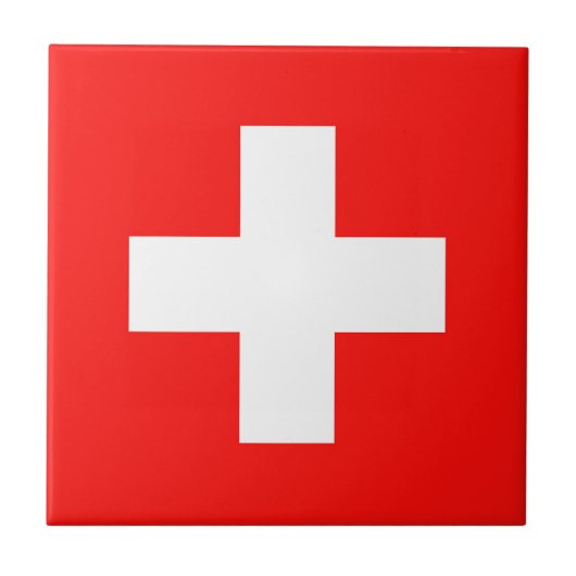 Drapeau Suisse タイル (正面)