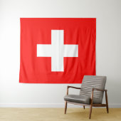 Drapeau Suisse タペストリー (インサイチュ(横))