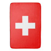Drapeau Suisse バスマット (正面縦)