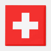 Drapeau Suisse マグネット (正面)