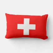 Drapeau Suisse ランバークッション (裏面)