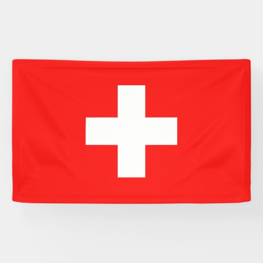 Drapeau Suisse 横断幕 (横)